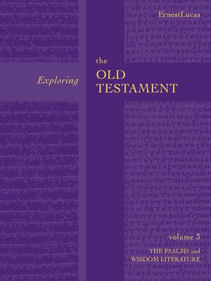 cover image of Exploring the Old Testament Vol 3